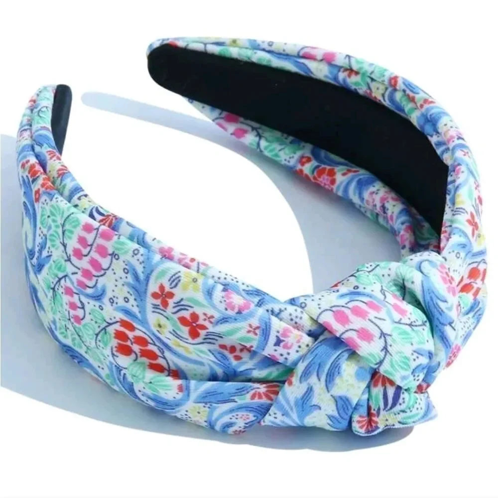 Spring Floral Knot Headband